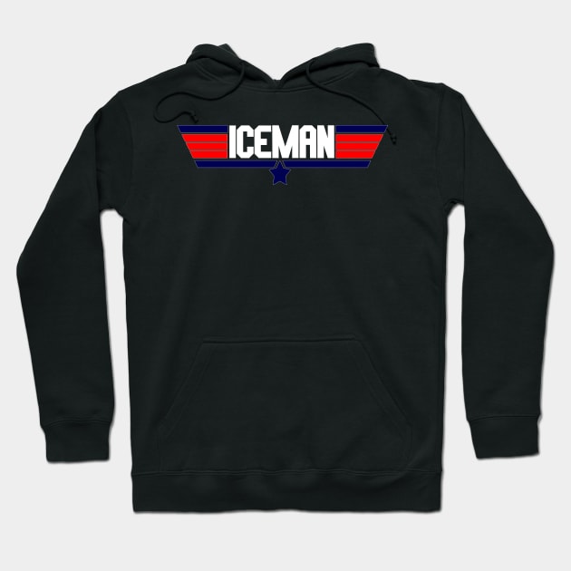 "Iceman" 80's action movie design Hoodie by Yoda